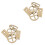 2 Pack Tiny Fairy Doors Window Decorative Wood Chips 3