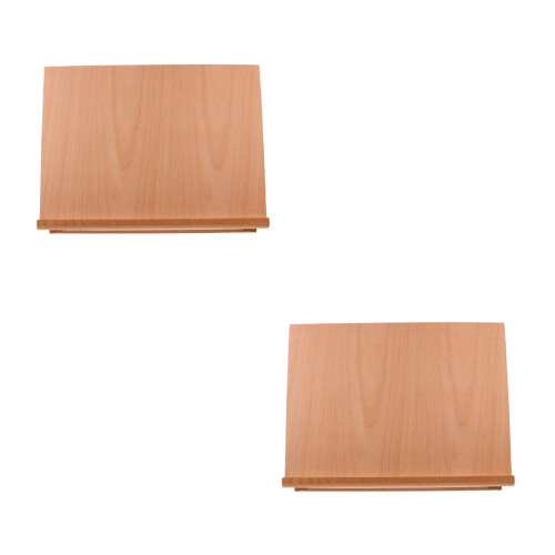 2Pcs Durable Wooden Painting Rack Adjustable Table Easel for Artists 2