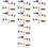 80Pcs ABS Mini Road Signs Models Kids Traffic Set 5