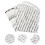 50 Sheets Burger Paper Plate Waterproof Wrapping Paper 4