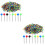 10000 Pcs Round Push Pins Replaceable Thumb Tacks For Bulletin Board 8