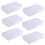 6Pcs Clear Plastic Containers with Lids Storage Boxes for Home 1