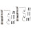 4 Sets Wall Mount Curtain Rod Bracket Holder Towel Rack 5
