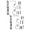 4 Sets Wall Mount Curtain Rod Bracket Holder Towel Rack 8