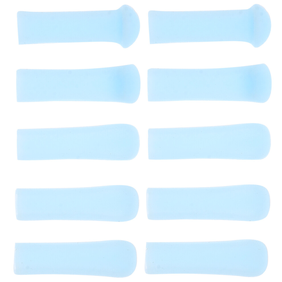 Ohphcall 10Pcs Silicone Ear Cleaner Replacement Tips For Ear Wax Removal
