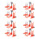 24 Pcs Miniature Construction Toy Set For Kids Interactive Play 11