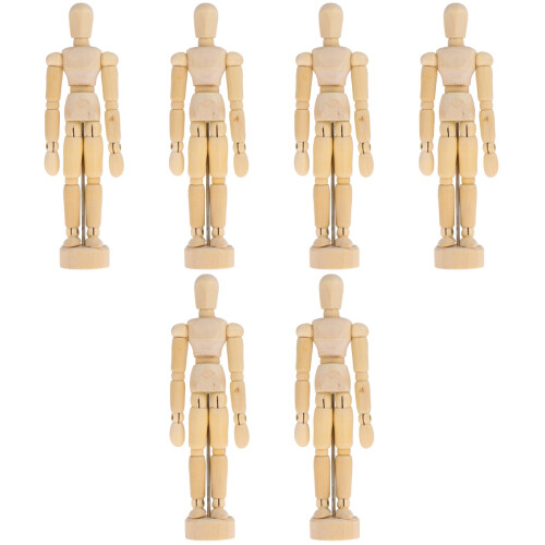 3 Pieces Drawing Tools Proportional Size Mannequin 2