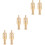 3 Pieces Drawing Tools Proportional Size Mannequin 5