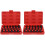 2 Sets Impact Socket Set Assorted Swivel Drive Tool Supply 4