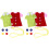 4 Pcs Stitching Button Toys Threading Sewing Game 3