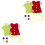 4 Pcs Stitching Button Toys Threading Sewing Game 4