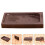 2Pcs Black Inkstone for Calligraphy Natural Stone Ink Grinding Tool 10