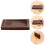 2Pcs Black Inkstone for Calligraphy Natural Stone Ink Grinding Tool 11