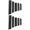 10Pcs Durable Cutter Protection Covers Black with Soft Flocking Lining 7