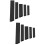 10Pcs Durable Cutter Protection Covers Black with Soft Flocking Lining 9