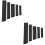 10Pcs Durable Cutter Protection Covers Black with Soft Flocking Lining 8