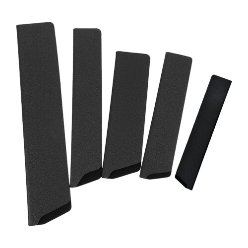 10Pcs Durable Cutter Protection Covers Black with Soft Flocking Lining 1