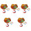 5 Sets Shape Matching Game Toddler Educational Toy 5