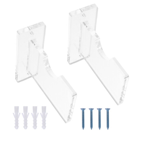5 Sets Durable Acrylic Baseball Bat Storage And Softball Display Stand