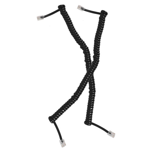 4 Pcs Coiled Phone Cords For Landlines Receiver Cable