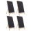 20 Pcs Desktop Message Chalkboard Wooden Freestanding Mini Blackboard 1
