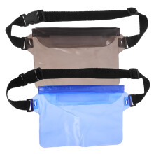 2Ud Bolsa De Cintura Impermeable PVC Resistente Para Deporte Acuático