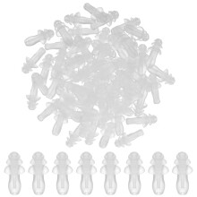 80 Pcs Silicone Waterproof Ear Plugs For Sleep Noise Reduction