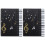 2 Count Plastic Folders Music Paper Documents Clips Page Holder File 4