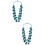 2Pièces Femme Bois Main Mode Chic 7