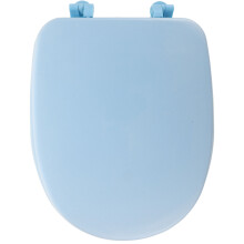 2Ud Asiento De Inodoro Espuma Azul Celeste Durable Para En Casa