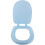 2Ud Asiento De Inodoro Espuma Azul Celeste Durable Para En Casa 3
