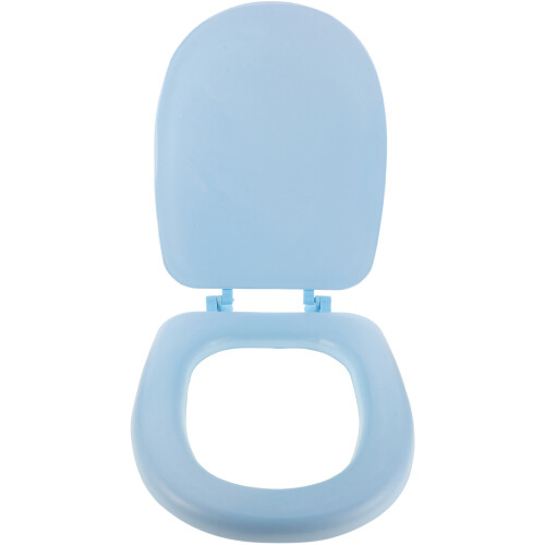 2Ud Asiento De Inodoro Espuma Azul Celeste Durable Para En Casa 2