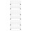 30 Pcs Mini Traffic Fence Table Top Tiny Simulation Safety Barricades 10