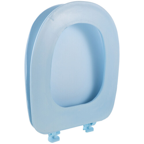 2Ud Asiento De Inodoro Espuma Azul Celeste Durable Para En Casa 1