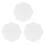 6 Pcs Round Travel White Dishes 1