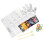 1Set Kids Dye Pigments White with Storage Bottle Accessories 9
