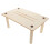 2Pièces Table Combat Bois Beige Hamster Écureuil Jeu Amusant 3