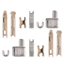 3 Pieces Zipper Fastener Accessories Replacement Stoppers Retainer