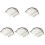 60 Pcs Natural Eyebrow Stickers Fake Eyebrow Paste 2