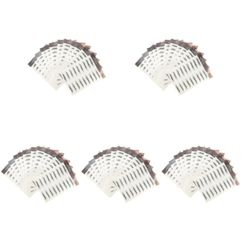 60 Pcs Natural Eyebrow Stickers Fake Eyebrow Paste 1