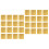 600 Pcs Candy Wrappers Grid Silver Foil 4