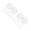 24 Pcs Diy Clear Plastic Snow Globes With Screw Cap 150ml 8