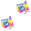 2 Sets Stacking Cup Battle Toy For Kids Educational Game 4