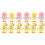 12 Pcs Easter Wind Up Chick Plush Jumping Chicken Egg Basket Filler 3