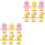 12 Pcs Easter Wind Up Chick Plush Jumping Chicken Egg Basket Filler 4