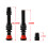 1Ensemble De Roue Tubeless Aluminium Compact Noir Durable 2