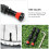 1Ensemble De Roue Tubeless Aluminium Compact Noir Durable 7