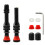 1Ensemble De Roue Tubeless Aluminium Compact Noir Durable 9