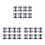 24Pcs Lightweight Plastic Train Wheels for DIY Model Train Assembly 5