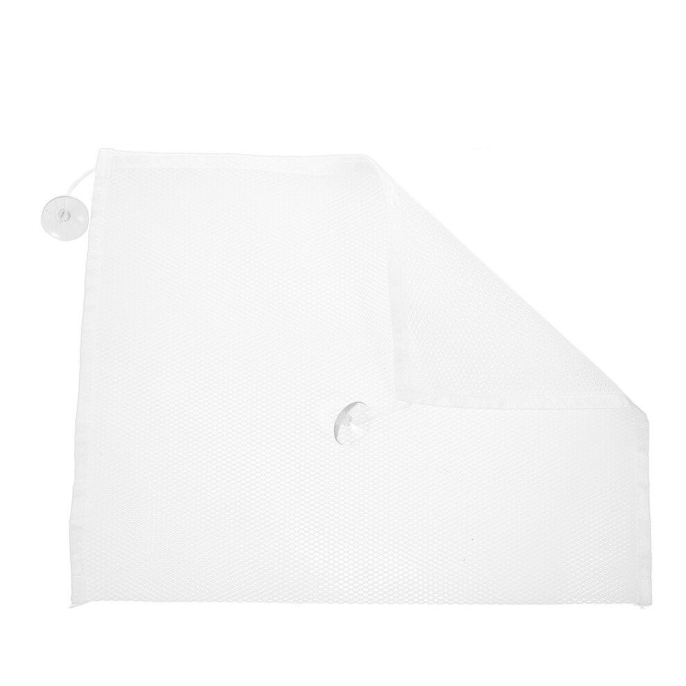 2Pcs 45*35Cm Baby Bath Mesh Net Storage Bag With Suction Inoomp